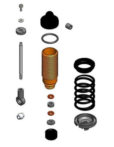 SET AMORT HYDRAUL ARR ALU