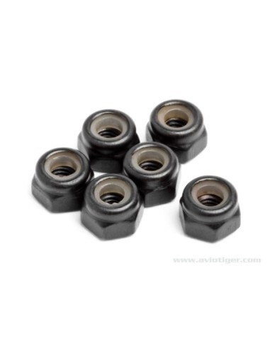 NYLSTOP NUTS M3 S6