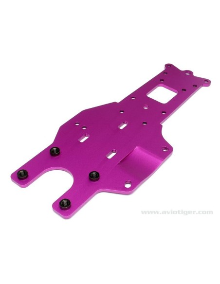 PLAQUE CHASSIS ARR VIOLET BAJA