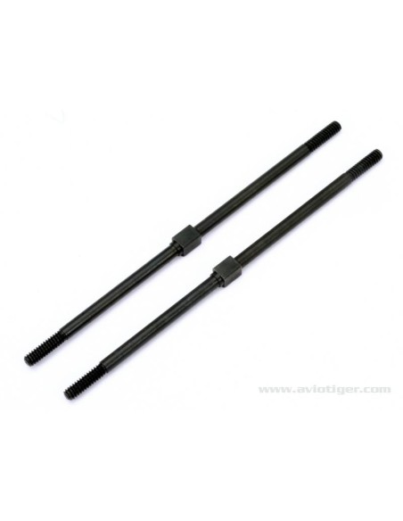 BILLETTE PAS INVERSE 4-40X90MM 2PCS