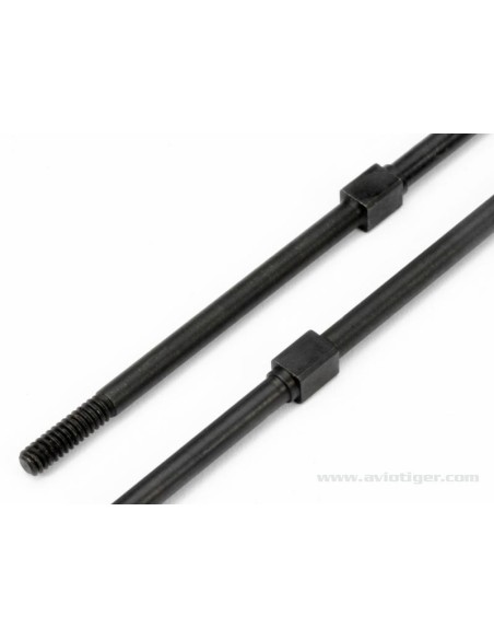 BILLETTE PAS INVERSE 4-40X90MM 2PCS