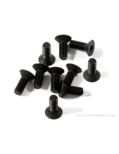 VIS HEX TETE PLATE M3X8MM (S10)