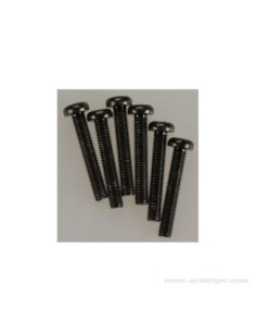 VIS TETE RONDE M3X18MM NOIR (6) 2