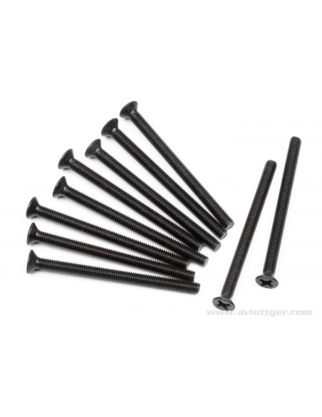 VIS TETE FRAISEE M3X40MM (S10)