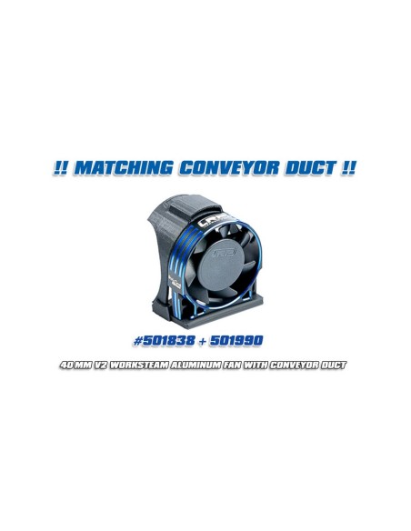 VENTILATEUR ALU V2 40Xx40x10MM 1S 2S CONNECTEUR Récepteur