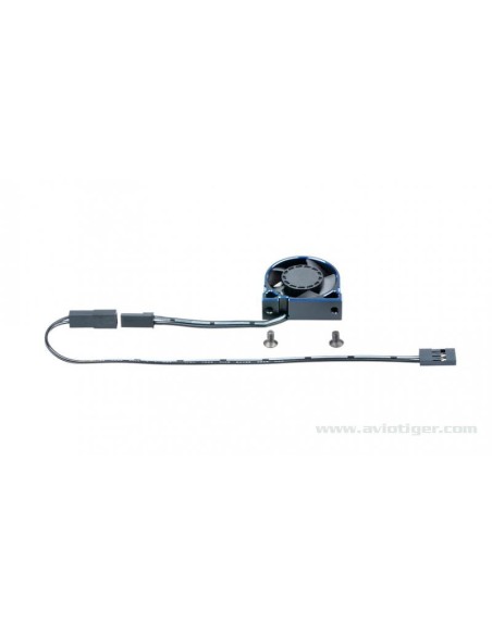 VENTILATEUR ALU V2 30Xx30x10MM 1S 2S CONNECTEUR Récepteur Lrp