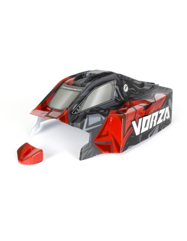CARROSSERIE VORZA FLUX VB-2 PEINTE ROUGE