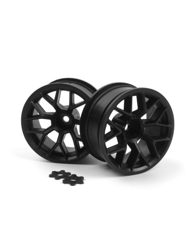 JANTE 26MM OFFSET 6MM NOIRE