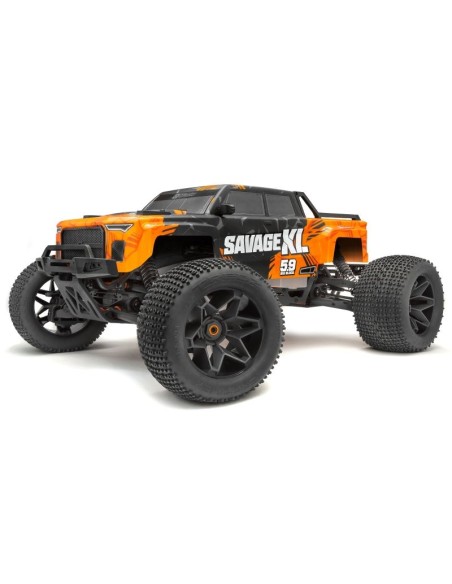 CARROSSERIE GTXL-6 KINGCAB PEINTE (ORANGE/NOIRE)