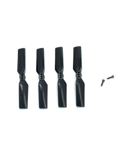 M2 - Tube de queue - noir 4 pieces 