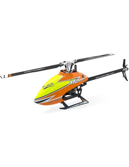 Hélicoptère OMPHobby Orange/Jaune M2 Explore BNF 