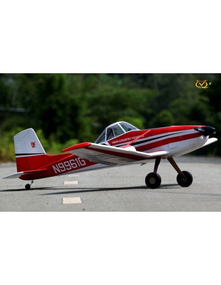 Avion VQ Model Cessna 188 Awagon 60-90 size EP-GP Red - White version ( Wingspan 2 meters) 