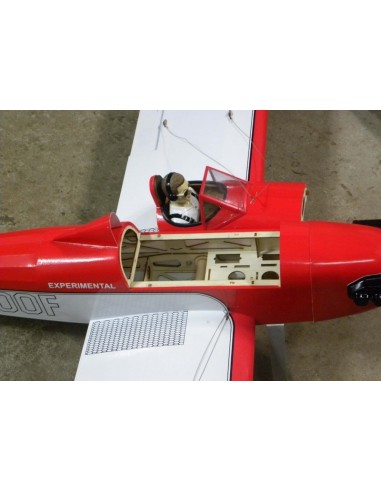 Avion VQ Model Fly Baby 50 EP / GP ( Red ) 1.6 meters wingspan 