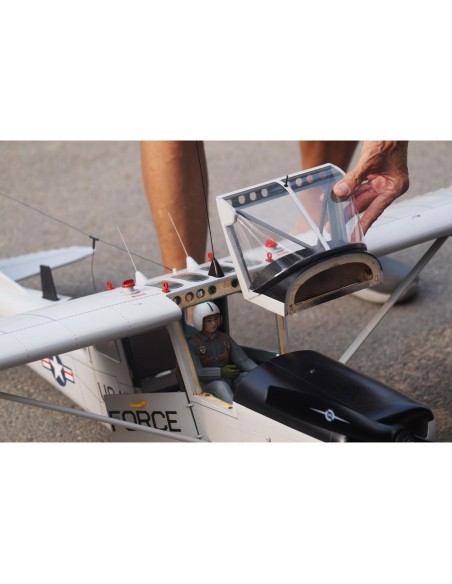Avion VQ model L-19 Cessna Bird Dog Olive 1.70m 