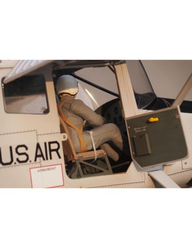 Avion VQ model L-19 Cessna Bird Dog Olive 1.70m 