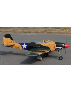 Avion VQ Model P-39 Airacobra 1.58m sumer camo 