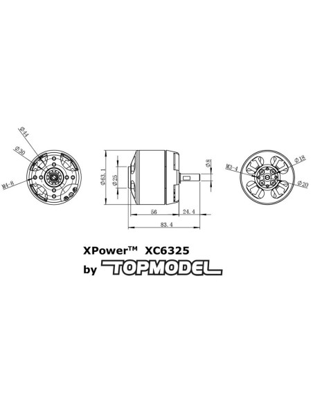 XPower XC6325/12 F3A 563g KV228 