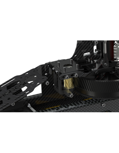 Helicoptère OMPHOBBY M7 - Orange 