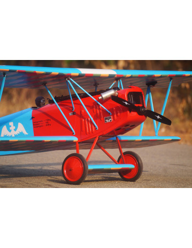 VQ Model Fokker D.VII .120 size EP-GP - Rouge...