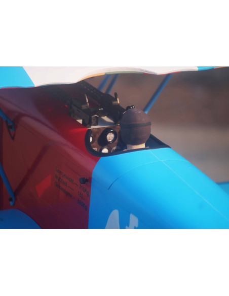 VQ Model Fokker D.VII .120 size EP-GP - Rouge et Bleu
