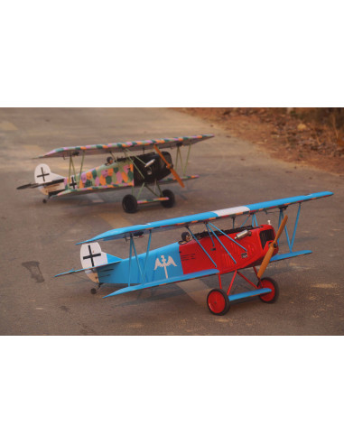 VQ Model Fokker D.VII .120 size EP-GP - Rouge...