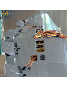 Avion VQ P-38 Lightning (Silver) 82.6" Wingspan ARF 2