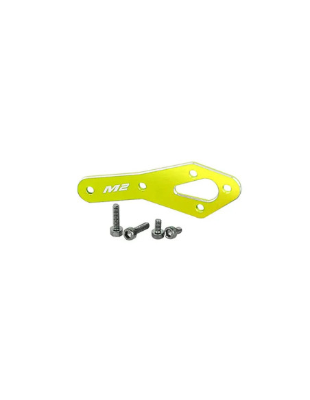 OMPHOBBY M2 SUPPORT DE MOTEUR DE QUEUE RENFORCÉ YELLOW OSHM2124