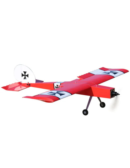OMPHOBBY Fun Stick Balsa rouge avion 1.65m ARF