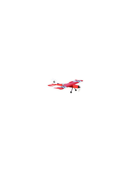 OMPHOBBY Fun Stick Balsa rouge avion 1.65m PNP