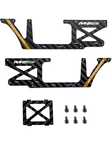 OMPHOBBY M2 EVO PACK CHASSIS BLANC OSHM2326W