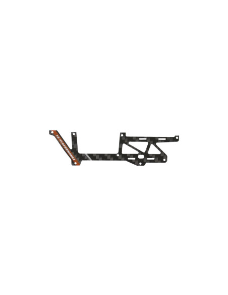 OMPHOBBY M1 EVO PANNEAU FUSELAGE GAUCHE (RED GLAMOUR) OSHM1214R