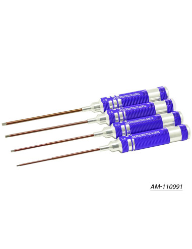 clé allen Set 1.5, 2.0, 2.5 & 3.0 X 120MM - 4-Teilig. 