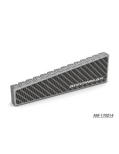 cale pour butée 0 To -13 MM For 1/8 Off-Road & Truggy (30MM) 
