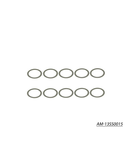 rondelle 12X15X0.25 (10) 