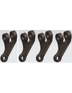 omp m2 v3 pro biellette de plateau cyclique