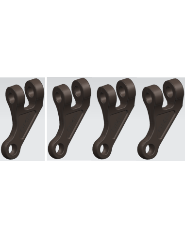 omp m2 v3 pro biellette de plateau cyclique
