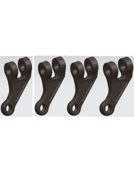 omp m2 v3 pro biellette de plateau cyclique