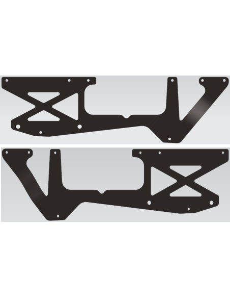 omp m2 v3 pro châssis latéral set
