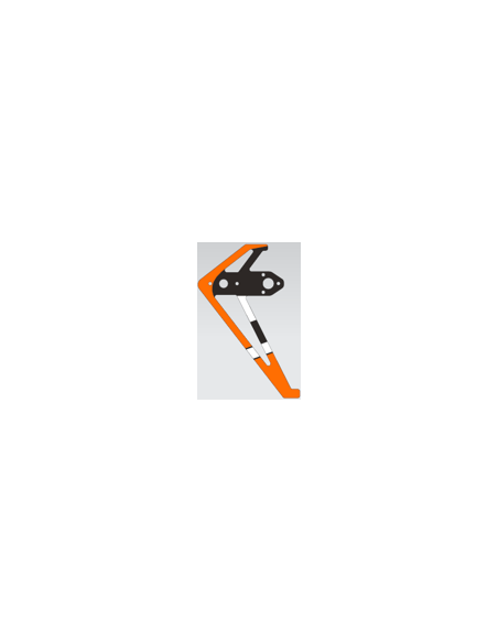 omp m2 v3 pro aileron de queue -cosmic orange