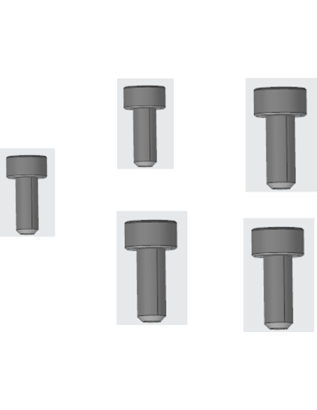 OMPHOBBY M2 V3 PRO VIS SUPPORT MOTEUR DE QUEUE OSHM2435