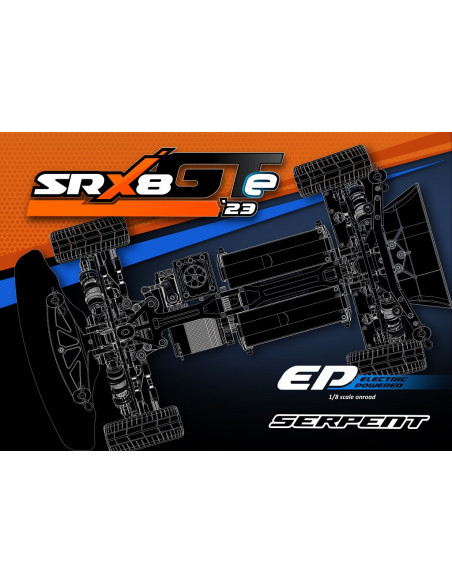 Serpent I SRX8 GTE '23 1/8 4wd EP (SER600067)