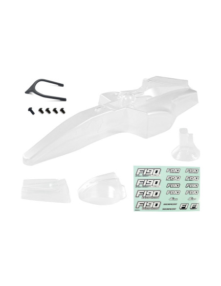 Serpent carrosserie transparente  F190 (SER302050) SER-302050 