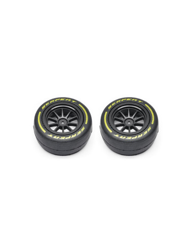 Serpent pneu montés set fr M (2) F190 (SER302059) SER-302059 