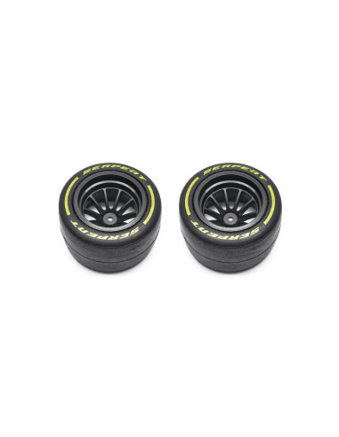 Serpent pneu montés set rr M (2) F190 (SER302060) SER-302060 