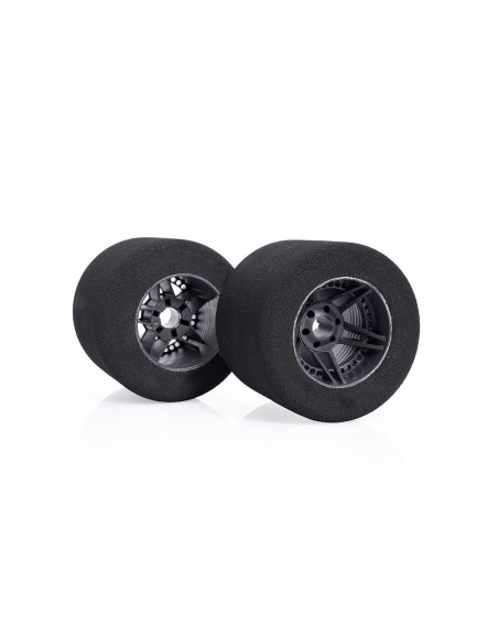 Serpent | Wheel/tyre set foam ARRIERE 37sh (2) F190 (SER302071) 