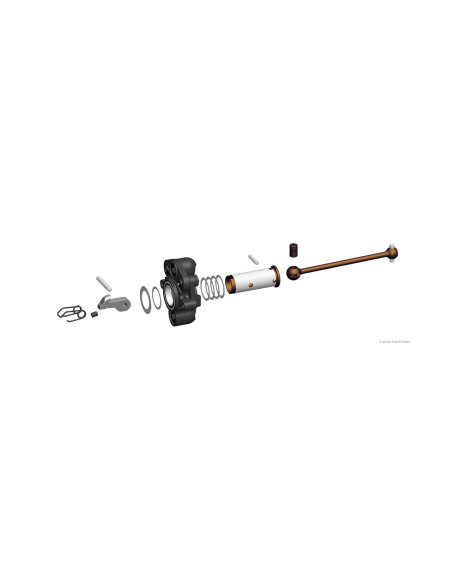 Serpent | Wheel axle set foam AVANT (2) F190 (SER302072) 
