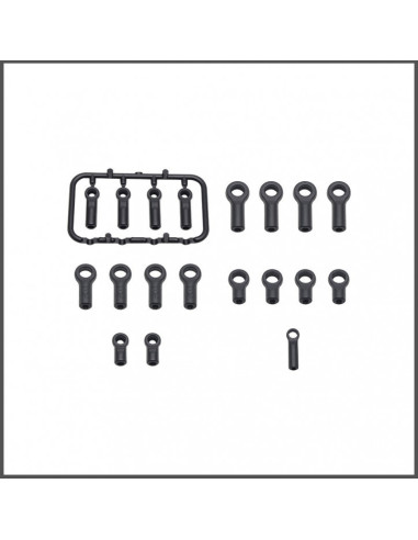 Serpent SER903836 set de chapes (4+4+4+4+2+1) S990 (SER903836) 