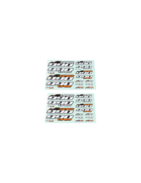 Serpent SER903842 Autocollant Viper (2) S990 (SER903842) 