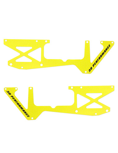 m2 v3 pro châssis droite et gauche couleur jaune