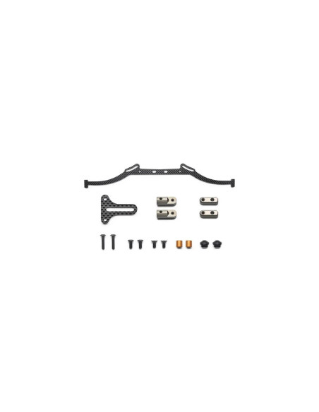 Serpent I support de carro carbon set S9XX (SER903845) 